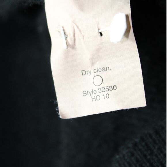 J.Crew Women's 100% Cashmere Black Cowl Neck Sweater Vintage Y2K - Picture 11 of 11